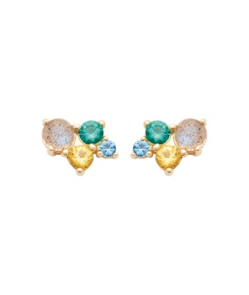 Grappe - Boucles d'oreilles - Plaqué Or vous aussi creer 