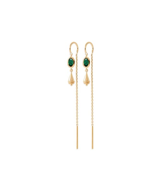 Chaînette - Boucles d'oreilles - Plaqué Or acheter en ligne