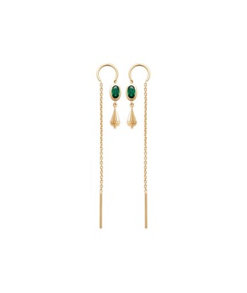 Chaînette - Boucles d'oreilles - Plaqué Or acheter en ligne