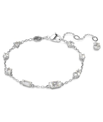 Mesmera  - Blanc Argenté - Bracelet - Swarovski pas cher chine