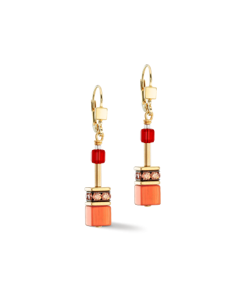 Collection 2838 - Rouge - Boucles d'Oreilles - Cœur de Lion la chaussure