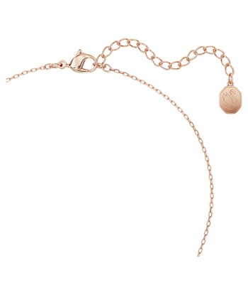 Nice - Blanc Doré Rose - Plume - Collier en Y - Swarovski l'achat 