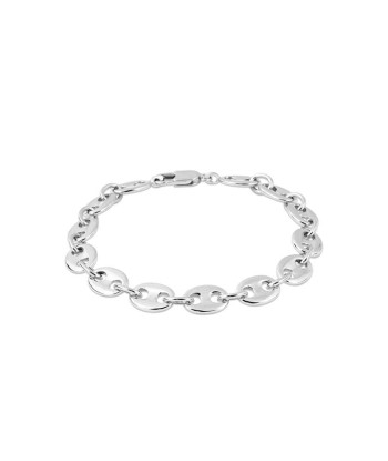 Maille Grain de Café - Argent - Bracelet la chaussure