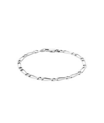 Maille Figaro - Argent - Bracelet paiement sécurisé