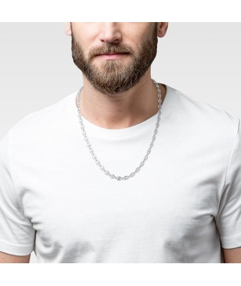 Maille Grain de Café - Argent - Collier de France