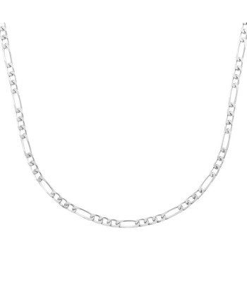 Maille Figaro - Argent - Collier de pas cher