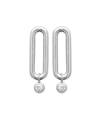 Maille - Argent - Boucles d'oreilles vente chaude votre 