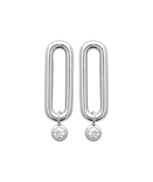 Maille - Argent - Boucles d'oreilles vente chaude votre 