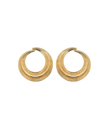 Tourbillon - Plaqué Or - Boucles d'Oreilles prix pour 