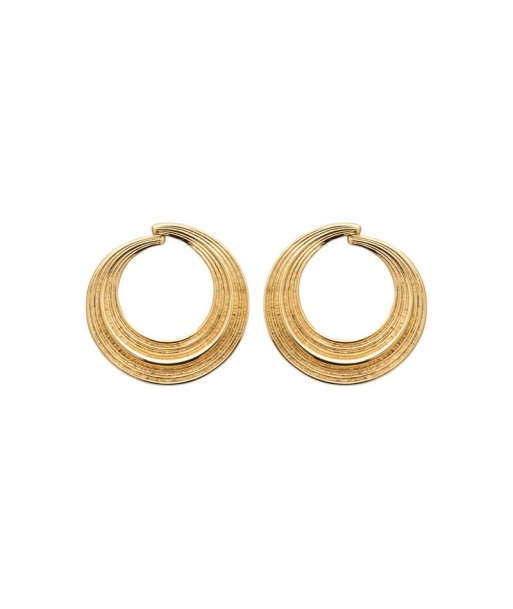 Tourbillon - Plaqué Or - Boucles d'Oreilles prix pour 