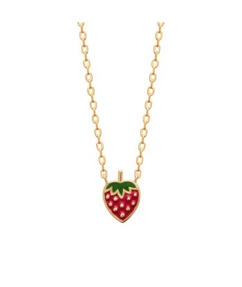 Fraise - Plaqué Or - Collier sélection de produits