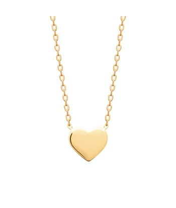 Coeur - Collier - Plaqué Or Paris Déstockage Promo