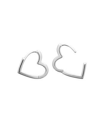 Créoles - Argent - Boucles d'Oreilles en linge