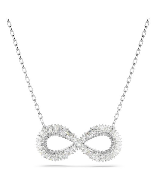 Hyperbola - Blanc Argenté - Infini - Collier - Swarovski Toutes les collections ici