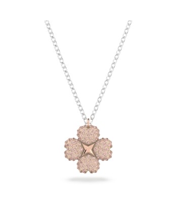 Latisha - Rose Argenté - Collier - Swarovski Economisez 