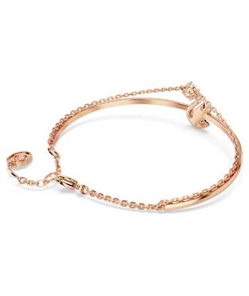 Swan - Noir Rosé - Bracelet Jonc - Swarovski Le MVP de beaucoup