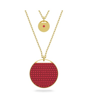 Ginger - Rouge Doré - Collier - Swarovski pas cher