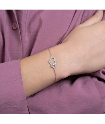 Coeur - Bracelet - Argent Voir les baskets