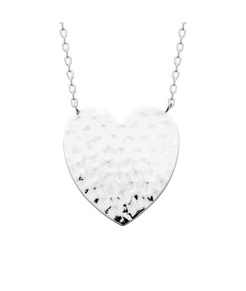 Coeur - Collier - Argent solde