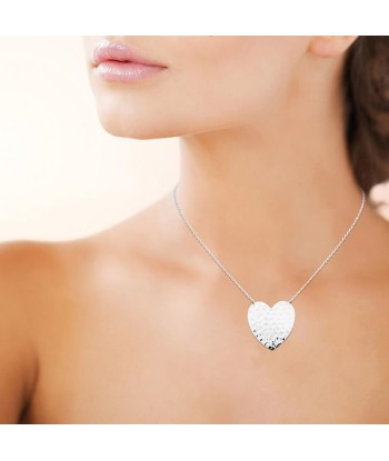 Coeur - Collier - Argent solde