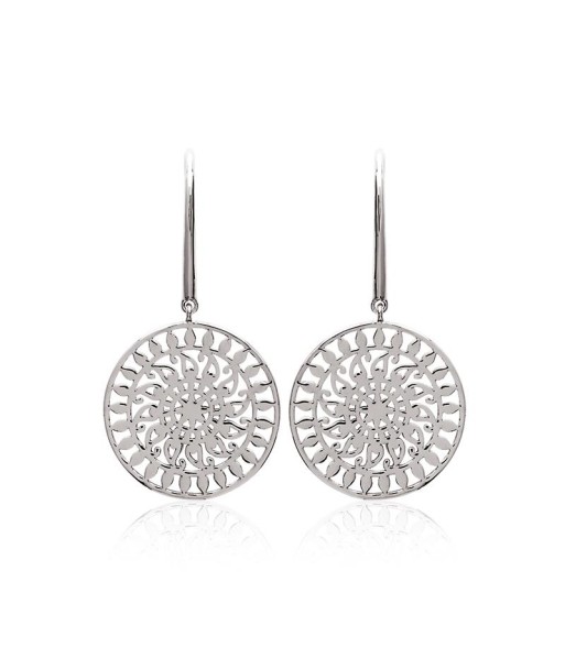 Soleil - Argent - Boucles d'oreilles store