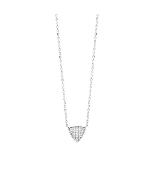 Triangle - Collier - Argent le concept de la Pate a emporter 