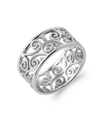 Dentelle - Bague en Argent - Azuline votre restaurant rapide dans 