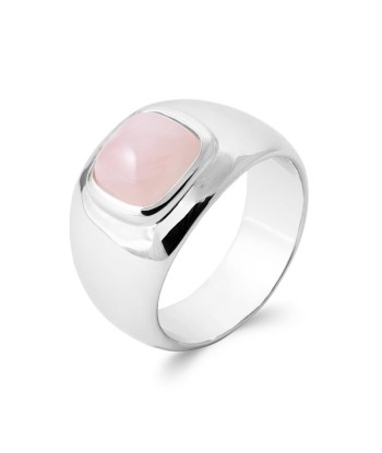 Quartz Rose - Bague en Argent - Azuline france