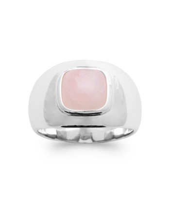 Quartz Rose - Bague en Argent - Azuline france