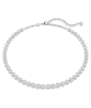 Imber - Blanc Argenté -  Collier - Swarovski prix