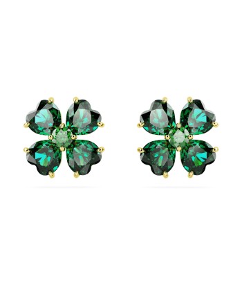 Idyllia - Vert Doré - Boucles d'oreilles - Swarovski est présent 