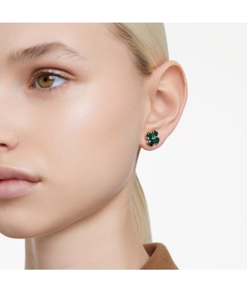 Idyllia - Vert Doré - Boucles d'oreilles - Swarovski est présent 