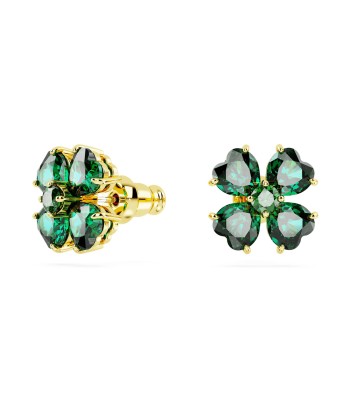 Idyllia - Vert Doré - Boucles d'oreilles - Swarovski est présent 