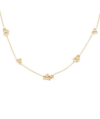 Fleur - Plaqué Or - Collier solde