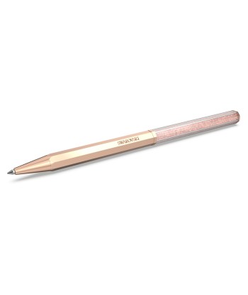 Crystalline - Octogonale - Rose - Stylo à Bille - Swarovski en linge