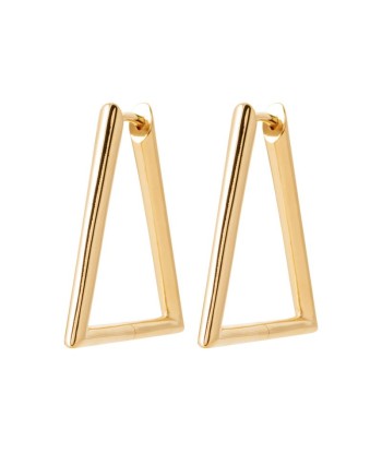 Triangle - Plaqué Or - Boucles d'Oreilles français