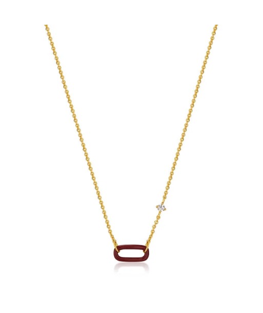 Collier - Anneau Bordeaux - Ania Haie Livraison rapide