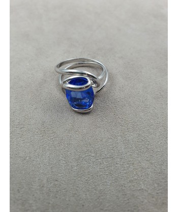 Mini - Bleu Saphir - Argenté - Bague - Andrea Marazzini acheter en ligne