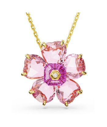 Florere - Rose Doré - Collier - Swarovski solde