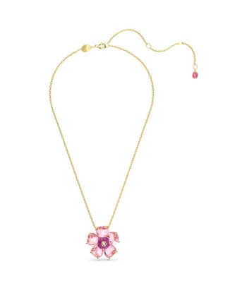 Florere - Rose Doré - Collier - Swarovski solde