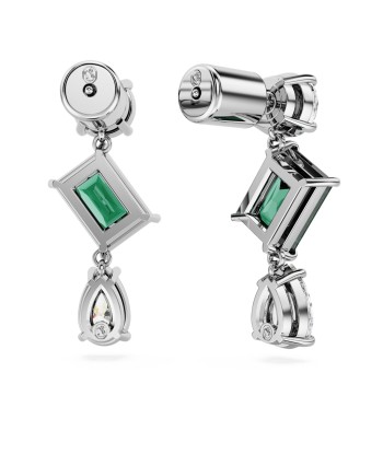 Mesmera - Vert Argenté - Boucles d'oreilles - Swarovski en ligne des produits 