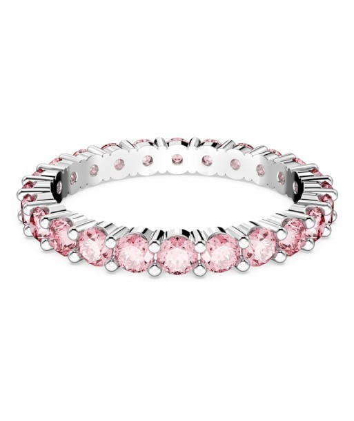 Matrix - Rose Argenté - Bague - Swarovski destockage