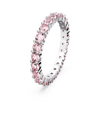 Matrix - Rose Argenté - Bague - Swarovski destockage