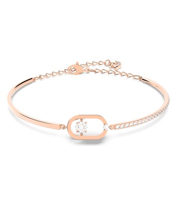 Sparkling Dance - Blanc Doré Rose - Bracelet - Swarovski brillant des détails fins