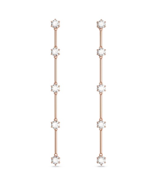 Constella - Blanc Doré Rose - Pendantes - Boucles d'oreilles - Swarovski Pour