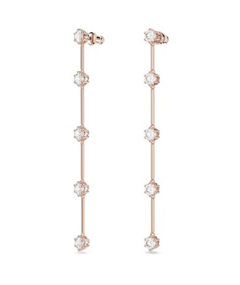 Constella - Blanc Doré Rose - Pendantes - Boucles d'oreilles - Swarovski Pour