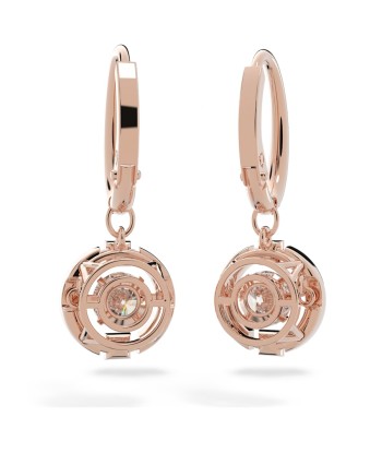 Sparkling Dance - Blanc Doré Rose - Boucles d'oreilles - Swarovski 2024