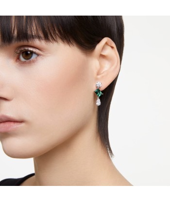 Mesmera - Vert Argenté - Boucles d'oreilles - Swarovski en ligne des produits 