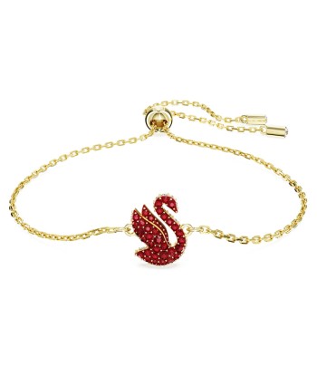 Iconic Swan - Rouge Doré - Bracelet - Swarovski de l' environnement