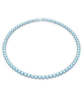 Matrix - Tennis - Bleu Argenté - Collier - Swarovski Voir les baskets